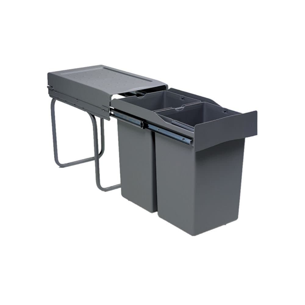 פח אשפה נשלף (2X14L) 28L