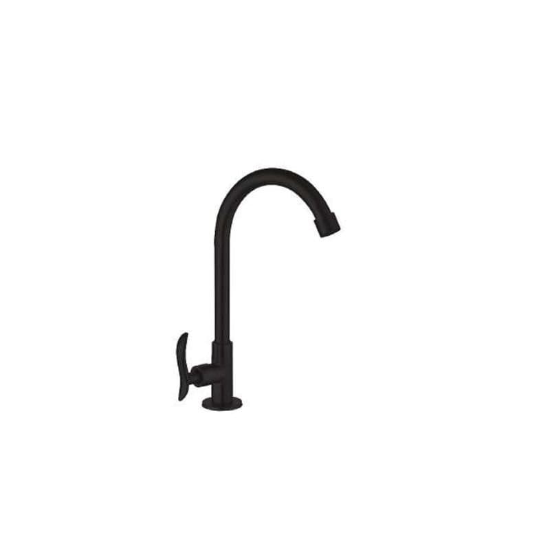 black high faucet